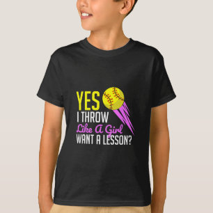 Funny Softll Game Player Sports Lover Gift For Wom T-Shirt
