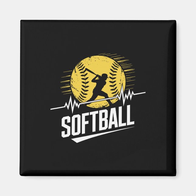 Funny Softll  Magnet (Front)