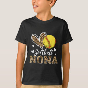 Funny Softll Nona Leopard Nona Softll Player T-Shirt