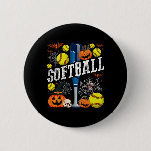 Funny Softll T With Pumpkins Halloween Costume Day 6 Cm Round Badge