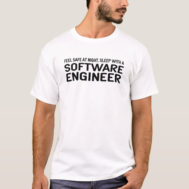 Funny Software Engineer T-Shirt (Front)
