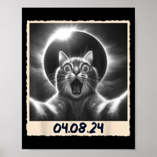 Funny Solar Eclipse 04 08 24 Poster