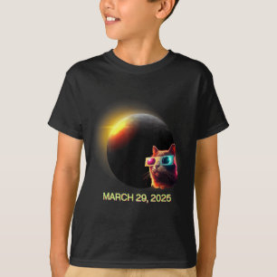 Funny Solar Eclipse Cat Solar Eclipse T-Shirt