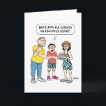 Funny Son Birthday Card<br><div class="desc">Funny Teen Birthday Greeting Card for a male teenager</div>