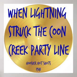 Funny Song Titles Old School Classic Redneck Music Poster