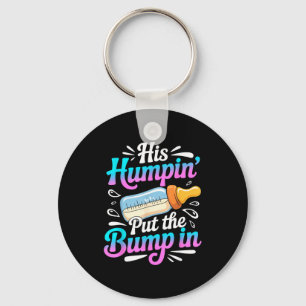 Funny Soon To Be Dad Gif My Humn' Put The Bump In Key Ring