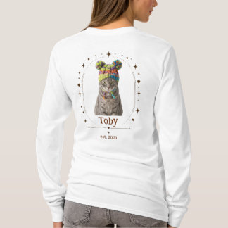 Funny Sorry I’m Late Cat Mum Photo T-Shirt