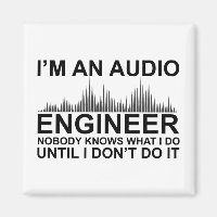 Funny Sound Engineer saying Audio Engineering