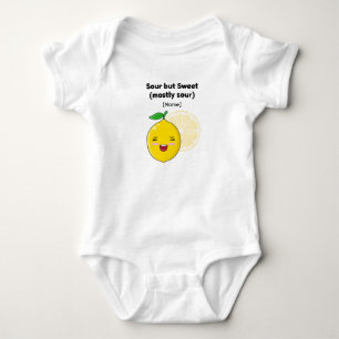 Funny "Sour but Sweet" Lemon Baby Shirt