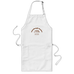 Funny Sourdough Dealer Baker Personalised Long Apron