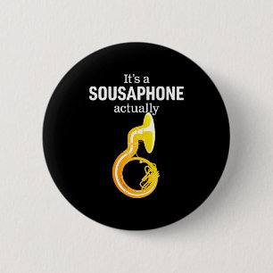 Funny Sousaphone Humor For Proud Sousaphonist Marc 6 Cm Round Badge