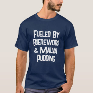 Funny South African Fueled By Boerwors Men’s T-Shirt