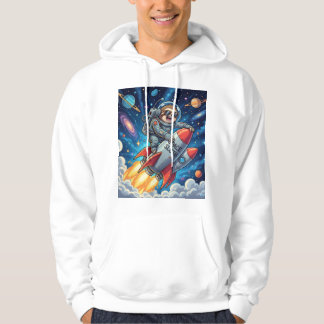 Funny Space Adventure Tee for Dreamers and Animal