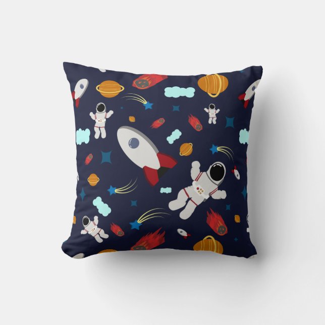Funny Space  Cushion (Front)