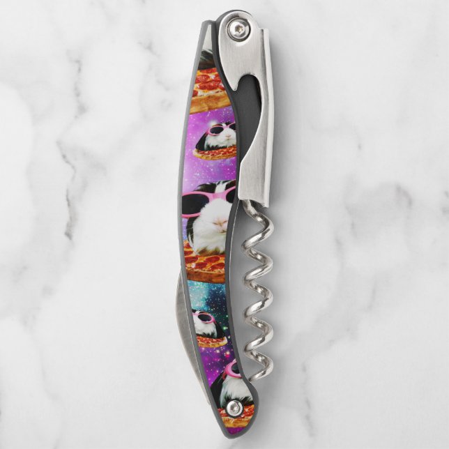 Funny space guinea pig corkscrew (Back)