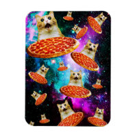 Funny space pizza cat