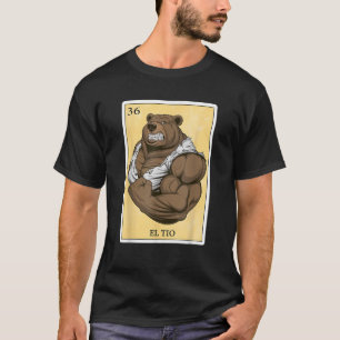 Funny Spanish Mexican Bingo Gifts for Tio El Tio T-Shirt