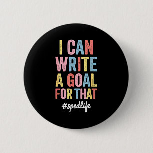 Funny Special Education Design For Men Women Sped  6 Cm Round Badge