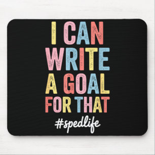 Funny Special Education Design For Men Women Sped  Mouse Pad