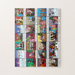 Funny Spectickles Christmas Humour Puzzle