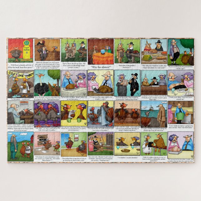 Funny Spectickles Thanksgiving Puzzle (Horizontal)