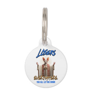Funny Sphynx Cat  Pet Tag
