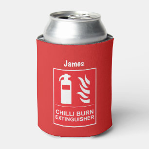 Funny Spicy Food Joke Can Cooler