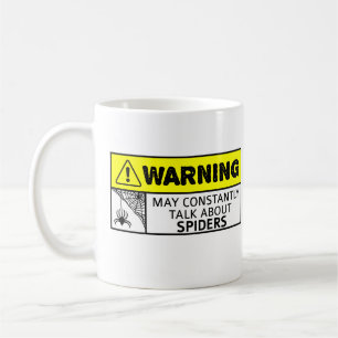 funny spider lover coffee mug
