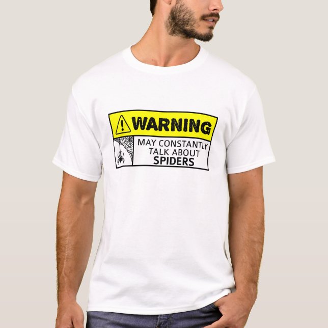 funny spider lover T-Shirt (Front)