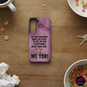 Funny Spider Revenge Halloween Samsung Galaxy Case