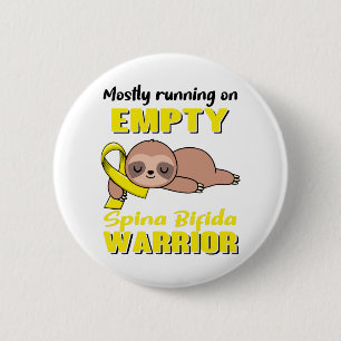 Funny Spina Bifida Awareness Gifts 6 Cm Round Badge