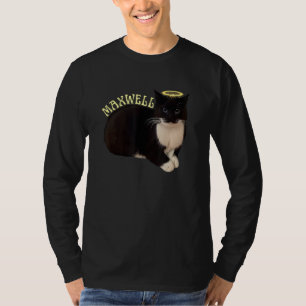 Funny Spinning Cat Maxwell The Tuxedo Cat Meme 1 T-Shirt