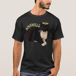 Funny Spinning Cat Maxwell The Tuxedo Cat Meme 1 T-Shirt