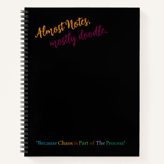 Funny Spiral Notebook for students