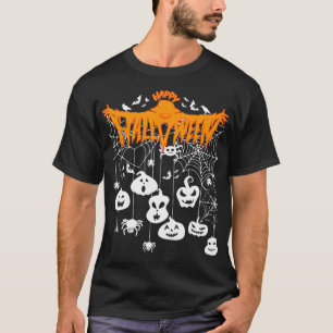 Funny Spooky Hanging Halloween Pumpkins  T-Shirt
