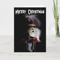 Funny Spooky Nutcracker Portrait