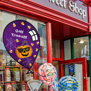 Funny Spooky Pumpkin iconic winkS Only treats!!!