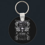 Funny Spooky Since October 1977 Halloween Birthday Key Ring<br><div class="desc">Funny Spooky Since October 1977 Halloween Birthday</div>