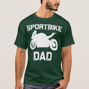 Funny Sport Bike Art Dad Men Racing Biker Motorbik T-Shirt