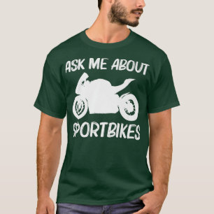 Funny Sport Bike Art Men Women Racing Biker Motorb T-Shirt