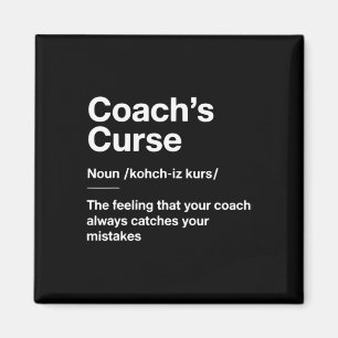 Funny Sport Definition Team Bysebyll Soccer Coach' Magnet