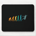 Funny Sport Evolution Handball  Mouse Pad<br><div class="desc">Funny Sport Evolution Handball</div>