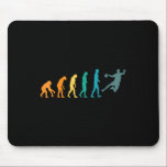 Funny Sport Evolution Handball  Mouse Pad<br><div class="desc">Funny Sport Evolution Handball</div>