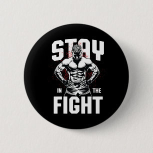 Funny Sport Instructor Boxing Coach Sport Lover Ki 6 Cm Round Badge