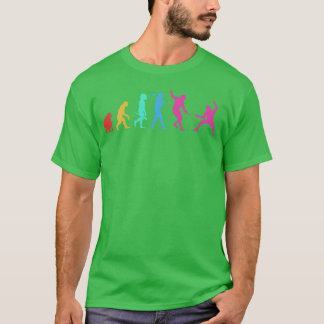 Funny Sport Sword Evolution of Fencer Fencing retr T-Shirt
