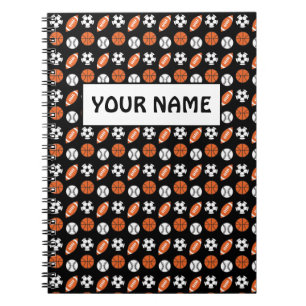 Funny Sports Balls Notebook