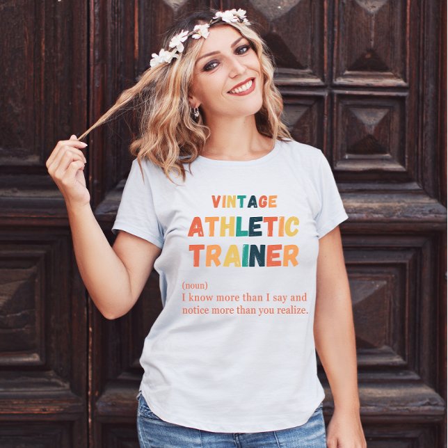  Funny Sports Definition Athletic Trainer  T-Shirt (Creator Uploaded)