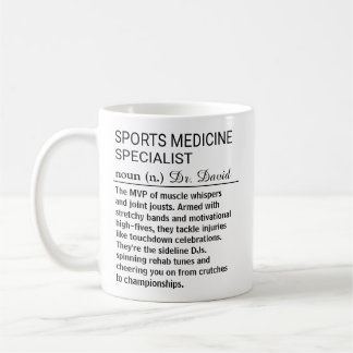Funny Sports Medicine Specialist Definition Coffee Mug