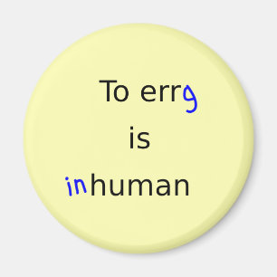 Funny sports quote erg is inhuman rowers magnet
