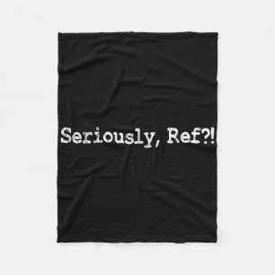 Funny Sports Sarcastic Football Fleece Blanket